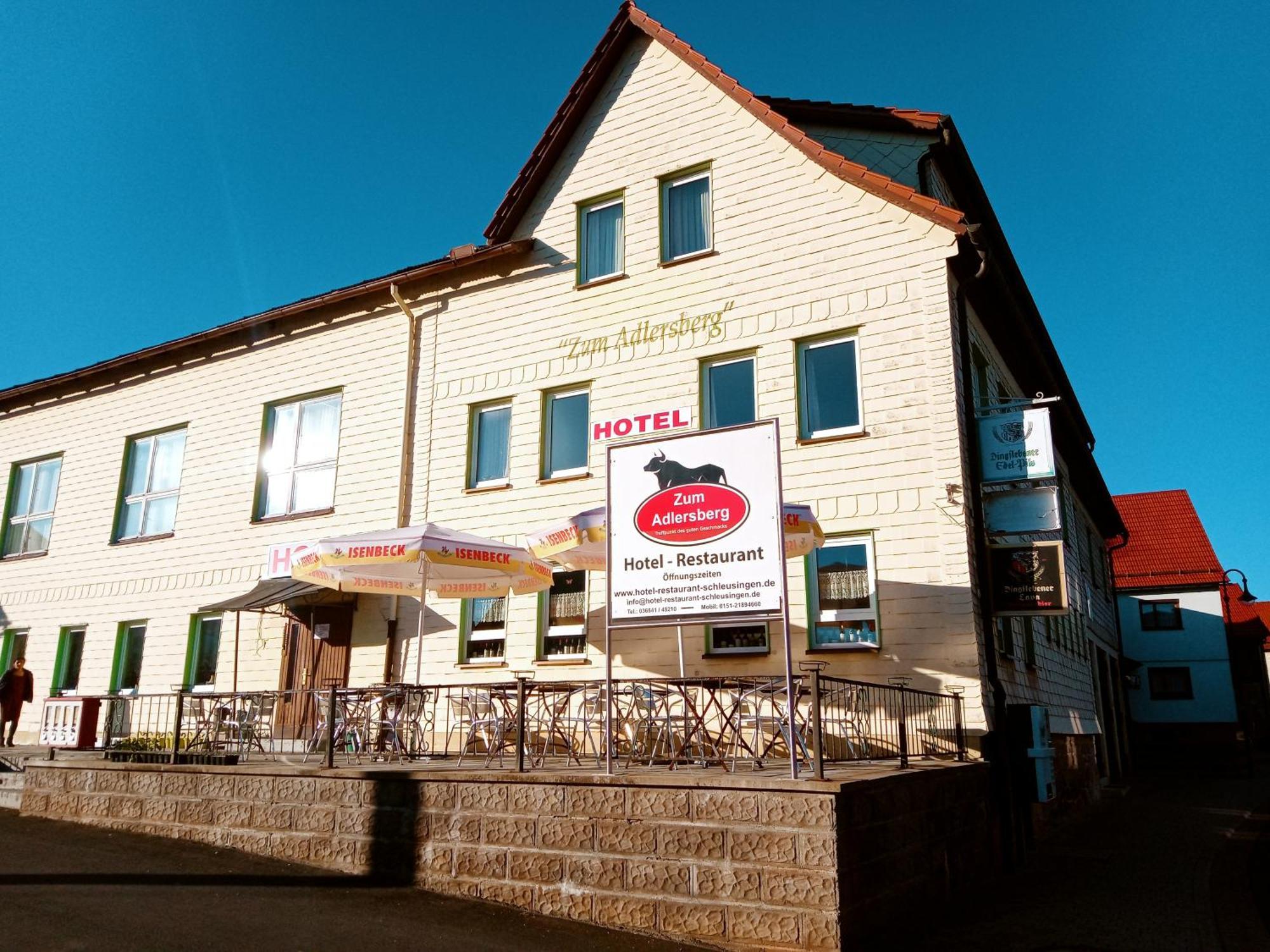 Hotel & Restaurant Zum Adlersberg Schleusingen Extérieur photo